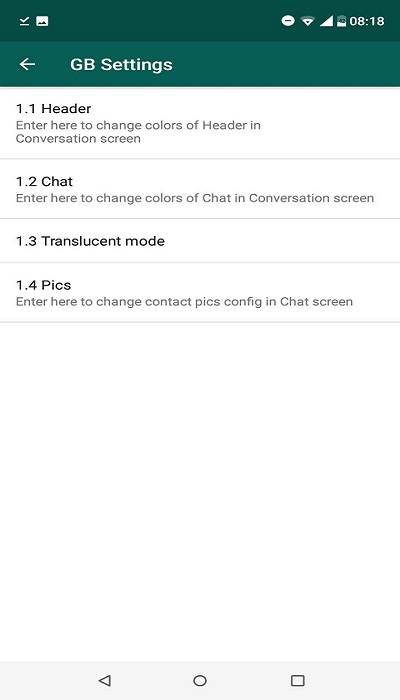 Telecharger Application WhatsApp GB
